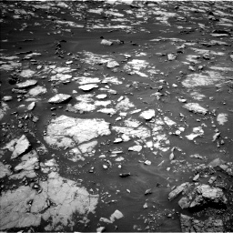 Nasa's Mars rover Curiosity acquired this image using its Left Navigation Camera on Sol 1438, at drive 552, site number 57