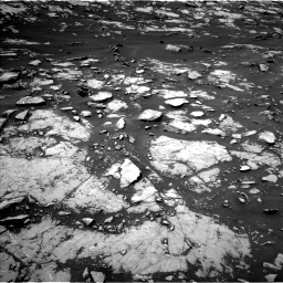 Nasa's Mars rover Curiosity acquired this image using its Left Navigation Camera on Sol 1438, at drive 558, site number 57