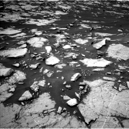 Nasa's Mars rover Curiosity acquired this image using its Left Navigation Camera on Sol 1438, at drive 588, site number 57
