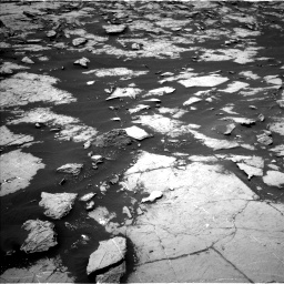 Nasa's Mars rover Curiosity acquired this image using its Left Navigation Camera on Sol 1438, at drive 612, site number 57