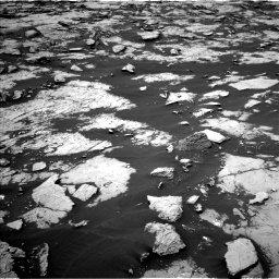 Nasa's Mars rover Curiosity acquired this image using its Left Navigation Camera on Sol 1438, at drive 618, site number 57