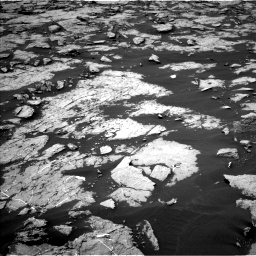 Nasa's Mars rover Curiosity acquired this image using its Left Navigation Camera on Sol 1438, at drive 624, site number 57