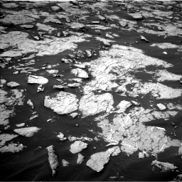 Nasa's Mars rover Curiosity acquired this image using its Left Navigation Camera on Sol 1438, at drive 648, site number 57