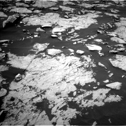 Nasa's Mars rover Curiosity acquired this image using its Left Navigation Camera on Sol 1438, at drive 660, site number 57