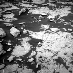 Nasa's Mars rover Curiosity acquired this image using its Left Navigation Camera on Sol 1438, at drive 666, site number 57