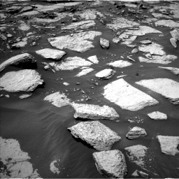 Nasa's Mars rover Curiosity acquired this image using its Left Navigation Camera on Sol 1438, at drive 684, site number 57