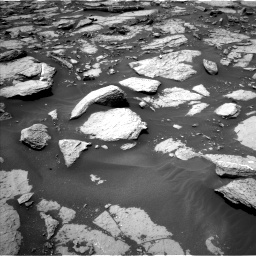 Nasa's Mars rover Curiosity acquired this image using its Left Navigation Camera on Sol 1438, at drive 690, site number 57