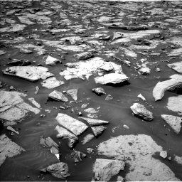Nasa's Mars rover Curiosity acquired this image using its Left Navigation Camera on Sol 1438, at drive 702, site number 57