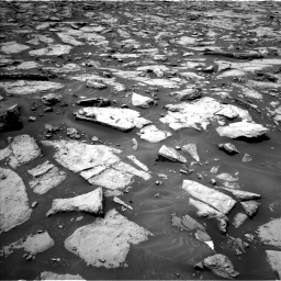 Nasa's Mars rover Curiosity acquired this image using its Left Navigation Camera on Sol 1438, at drive 708, site number 57