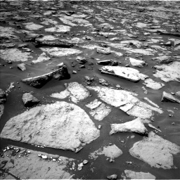 Nasa's Mars rover Curiosity acquired this image using its Left Navigation Camera on Sol 1438, at drive 714, site number 57
