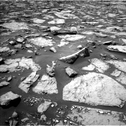 Nasa's Mars rover Curiosity acquired this image using its Left Navigation Camera on Sol 1438, at drive 720, site number 57