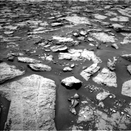 Nasa's Mars rover Curiosity acquired this image using its Left Navigation Camera on Sol 1438, at drive 726, site number 57
