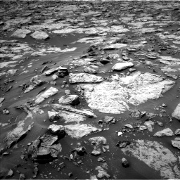 Nasa's Mars rover Curiosity acquired this image using its Left Navigation Camera on Sol 1438, at drive 750, site number 57