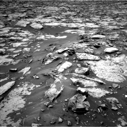 Nasa's Mars rover Curiosity acquired this image using its Left Navigation Camera on Sol 1438, at drive 756, site number 57