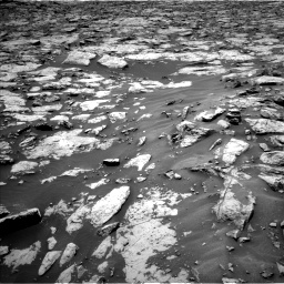 Nasa's Mars rover Curiosity acquired this image using its Left Navigation Camera on Sol 1438, at drive 762, site number 57