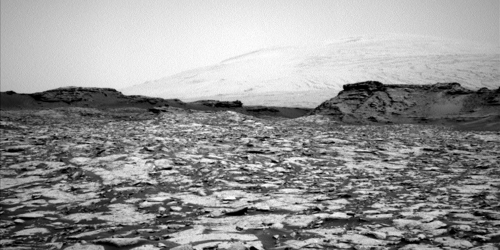 Nasa's Mars rover Curiosity acquired this image using its Left Navigation Camera on Sol 1438, at drive 774, site number 57