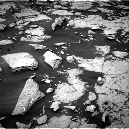 Nasa's Mars rover Curiosity acquired this image using its Right Navigation Camera on Sol 1438, at drive 672, site number 57