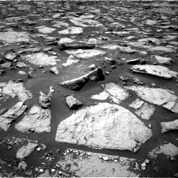 Nasa's Mars rover Curiosity acquired this image using its Right Navigation Camera on Sol 1438, at drive 720, site number 57