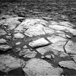 Nasa's Mars rover Curiosity acquired this image using its Left Navigation Camera on Sol 1439, at drive 870, site number 57