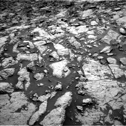 Nasa's Mars rover Curiosity acquired this image using its Left Navigation Camera on Sol 1439, at drive 960, site number 57