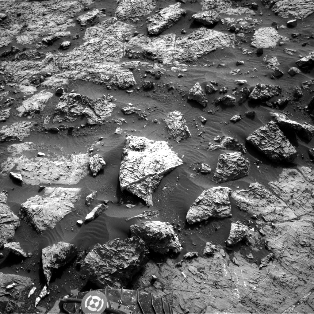 Nasa's Mars rover Curiosity acquired this image using its Left Navigation Camera on Sol 1439, at drive 1020, site number 57
