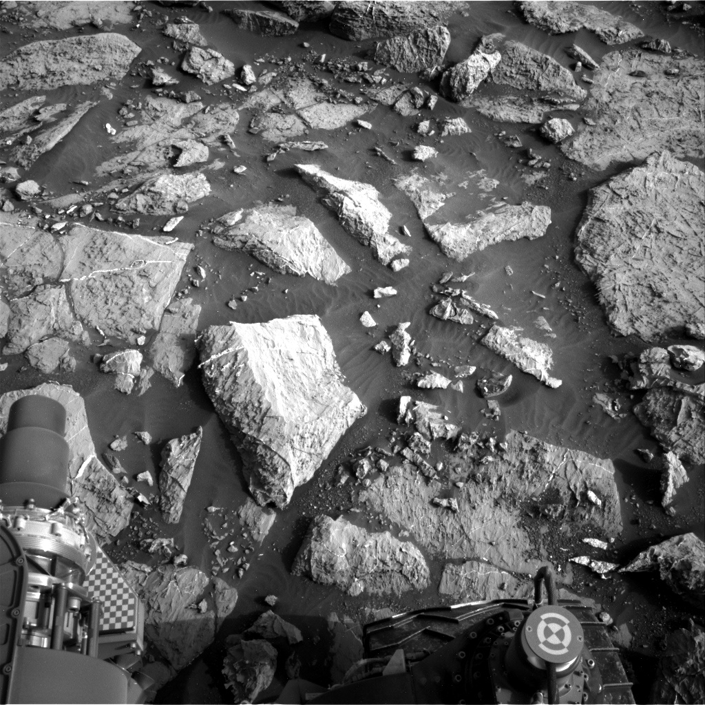 Nasa's Mars rover Curiosity acquired this image using its Right Navigation Camera on Sol 1441, at drive 1020, site number 57