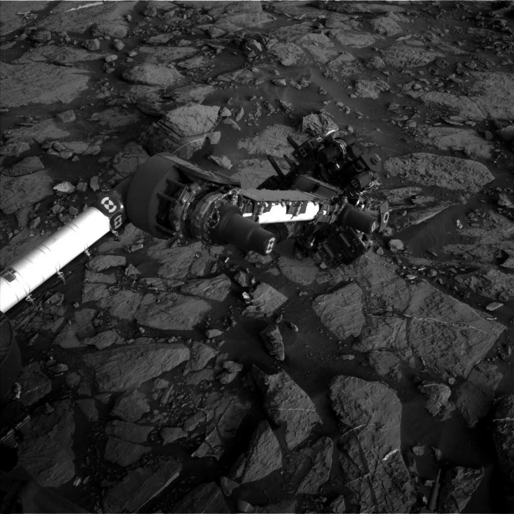Nasa's Mars rover Curiosity acquired this image using its Left Navigation Camera on Sol 1444, at drive 1020, site number 57