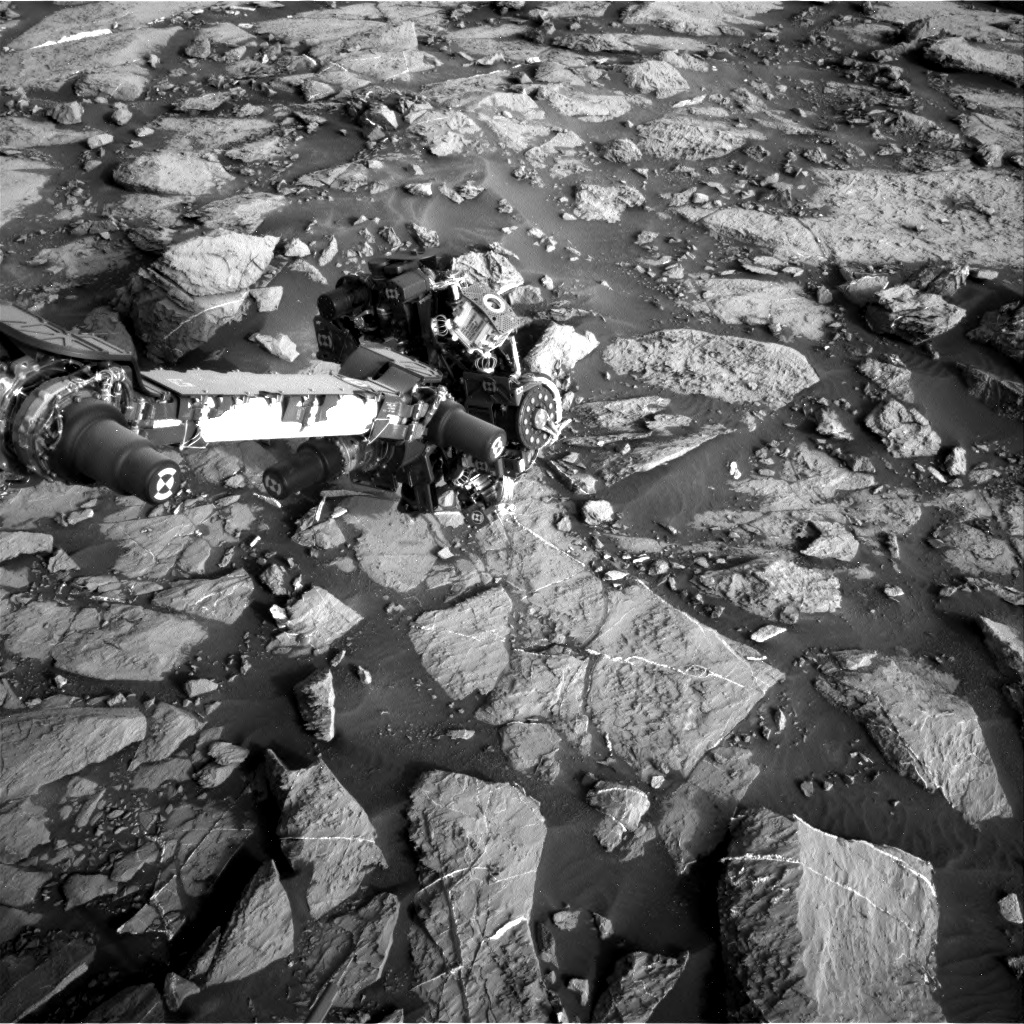 Nasa's Mars rover Curiosity acquired this image using its Right Navigation Camera on Sol 1444, at drive 1020, site number 57