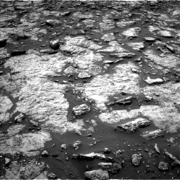Nasa's Mars rover Curiosity acquired this image using its Left Navigation Camera on Sol 1446, at drive 1050, site number 57