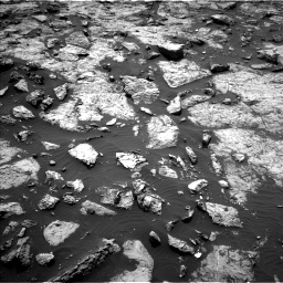 Nasa's Mars rover Curiosity acquired this image using its Left Navigation Camera on Sol 1446, at drive 1068, site number 57