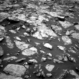Nasa's Mars rover Curiosity acquired this image using its Left Navigation Camera on Sol 1446, at drive 1074, site number 57