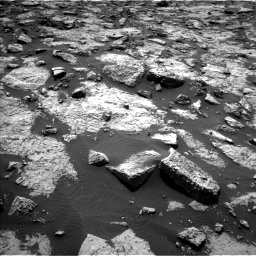 Nasa's Mars rover Curiosity acquired this image using its Left Navigation Camera on Sol 1446, at drive 1086, site number 57