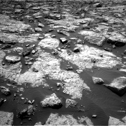 Nasa's Mars rover Curiosity acquired this image using its Left Navigation Camera on Sol 1446, at drive 1092, site number 57