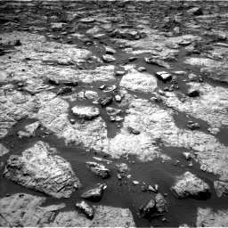 Nasa's Mars rover Curiosity acquired this image using its Left Navigation Camera on Sol 1446, at drive 1098, site number 57