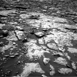 Nasa's Mars rover Curiosity acquired this image using its Left Navigation Camera on Sol 1446, at drive 1116, site number 57