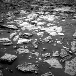 Nasa's Mars rover Curiosity acquired this image using its Left Navigation Camera on Sol 1446, at drive 1152, site number 57