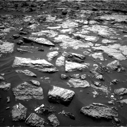 Nasa's Mars rover Curiosity acquired this image using its Left Navigation Camera on Sol 1446, at drive 1158, site number 57