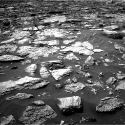 Nasa's Mars rover Curiosity acquired this image using its Left Navigation Camera on Sol 1446, at drive 1182, site number 57
