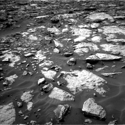 Nasa's Mars rover Curiosity acquired this image using its Left Navigation Camera on Sol 1446, at drive 1200, site number 57