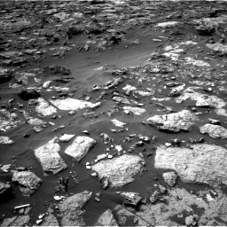 Nasa's Mars rover Curiosity acquired this image using its Left Navigation Camera on Sol 1446, at drive 1218, site number 57