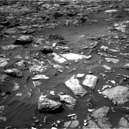 Nasa's Mars rover Curiosity acquired this image using its Left Navigation Camera on Sol 1446, at drive 1224, site number 57