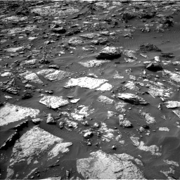 Nasa's Mars rover Curiosity acquired this image using its Left Navigation Camera on Sol 1446, at drive 1236, site number 57