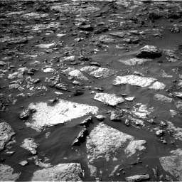 Nasa's Mars rover Curiosity acquired this image using its Left Navigation Camera on Sol 1446, at drive 1242, site number 57