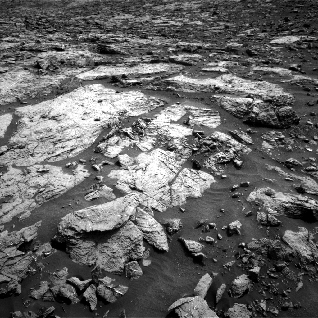 Nasa's Mars rover Curiosity acquired this image using its Left Navigation Camera on Sol 1446, at drive 1356, site number 57