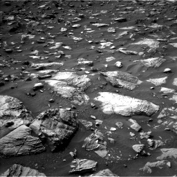 Nasa's Mars rover Curiosity acquired this image using its Left Navigation Camera on Sol 1446, at drive 1380, site number 57