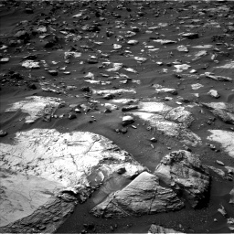 Nasa's Mars rover Curiosity acquired this image using its Left Navigation Camera on Sol 1446, at drive 1386, site number 57