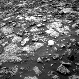 Nasa's Mars rover Curiosity acquired this image using its Right Navigation Camera on Sol 1446, at drive 1032, site number 57