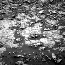 Nasa's Mars rover Curiosity acquired this image using its Right Navigation Camera on Sol 1446, at drive 1050, site number 57