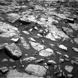 Nasa's Mars rover Curiosity acquired this image using its Right Navigation Camera on Sol 1446, at drive 1080, site number 57