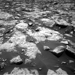 Nasa's Mars rover Curiosity acquired this image using its Right Navigation Camera on Sol 1446, at drive 1092, site number 57